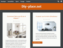 Tablet Screenshot of diy-place.net